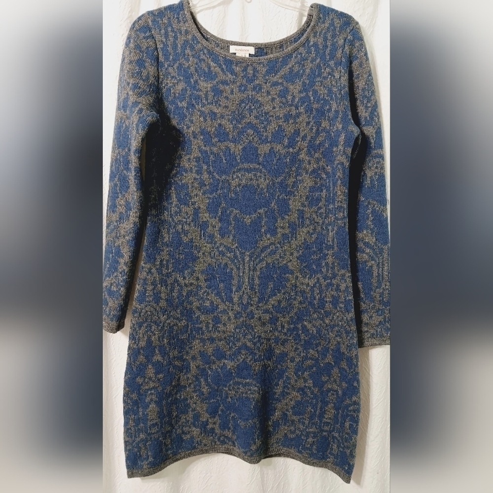 Sundance lambs wool blend sweater dress Size S